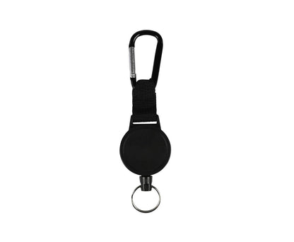 Rollerclip Sleutelhanger met 70 cm Koord en Karabijnhaak voor Sleutels