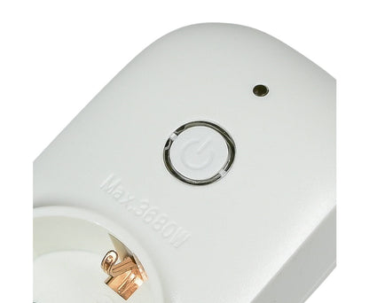 Wit Stopcontact RA met Wifi, 3500W, Google Home Compatibel