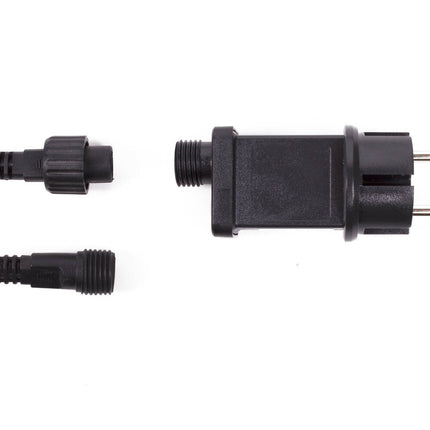 LED Lichtsnoer 7m, 10x S14 Lampen, Warm Wit, Timer, Buiten gebruik