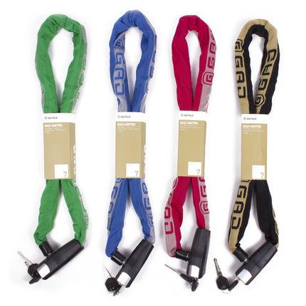 GAD-anitro Kettingslot 8x1100mm Zwart, Braakbestendig, Roestvrij