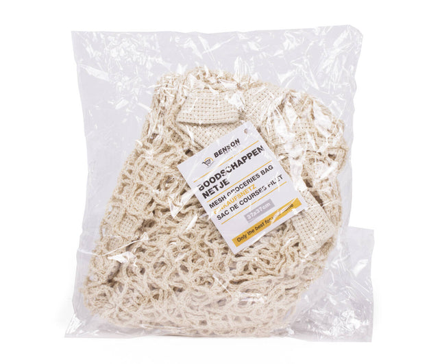 Katoenen Boodschappennetje, Herbruikbaar, Ruim, Ideaal voor Dagelijkse Inkopen