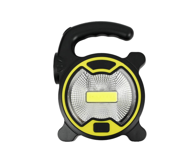 Draagbare 3W COB LED Werklamp + 1W Zaklamp voor Kamperen