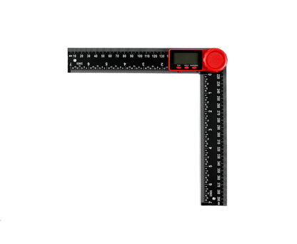 Digitale Zwaaihaak 200mm, 0°-360°, 0.1° stappen, incl. CR2032 batterij