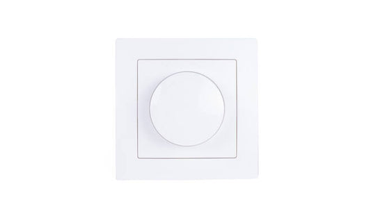 Wandcontactdoos dimmer LED inbouw wit