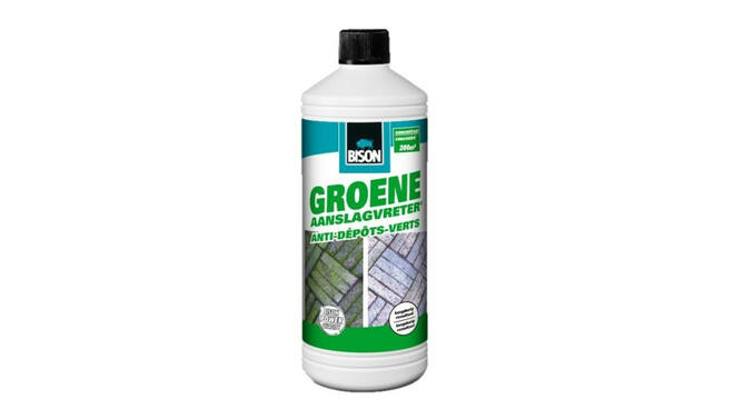 Bison groene aanslagvreter 1 ltr dislpay