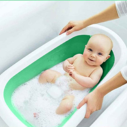 Babybad opvouwbaar – Afmeting 70x46,5x23cm / opgevouwen 6cm hoog, Materiaal TPR + PP + SS