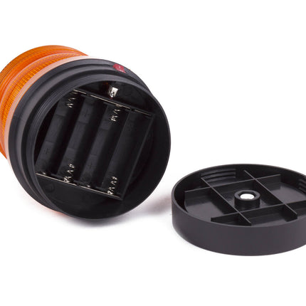 LED Zwaailamp Oranje 2.4W, Magnetisch, Strobe-modus, 24 LED's