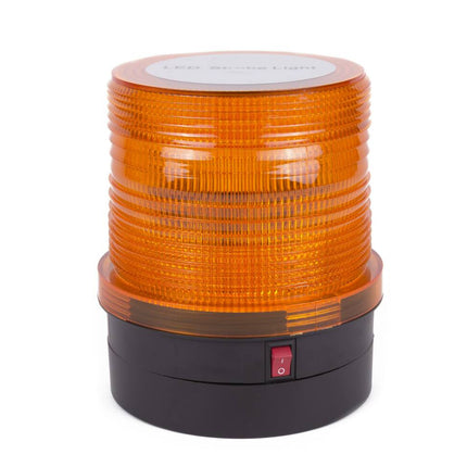 LED Zwaailamp Oranje 2.4W, Magnetisch, Strobe-modus, 24 LED's