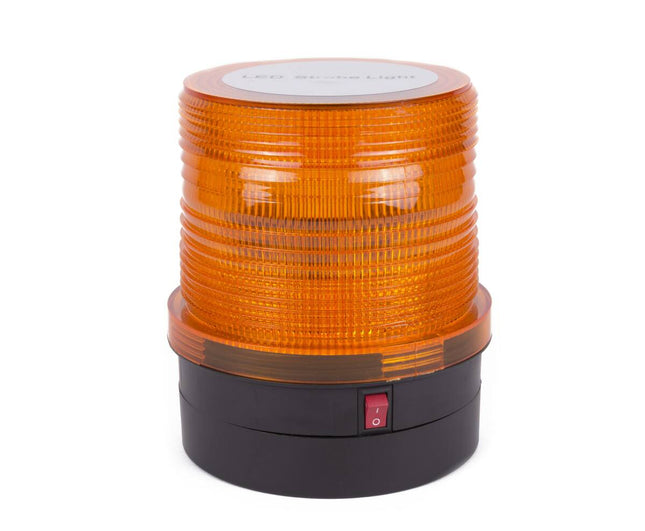 LED Zwaailamp Oranje 2.4W, Magnetisch, Strobe-modus, 24 LED's
