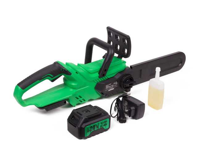 Accu Kettingzaag 20V 4000mAh, 250mm Lemmet, 30min Looptijd