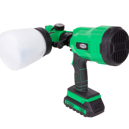 Accu Verfspuit 20V 2000 mAh, 800 ml Tank, 8000 RPM, voor DIY Klussen