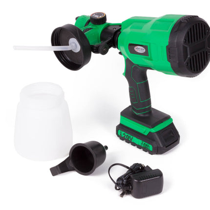 Accu Verfspuit 20V 2000 mAh, 800 ml Tank, 8000 RPM, voor DIY Klussen