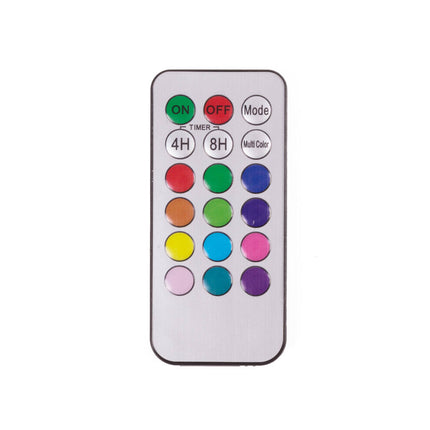 LED Kaarsen 3-delig met Afstandsbediening, RGB-kleuren, Timerfunctie