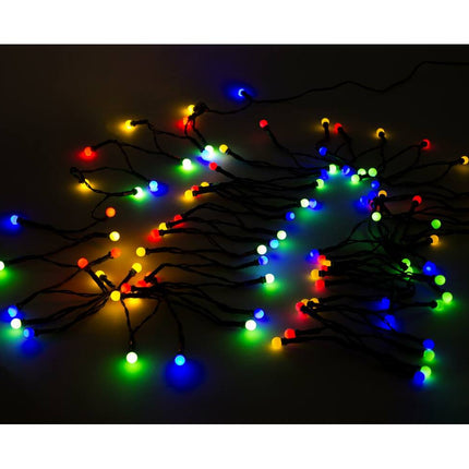 LED Lichtsnoer 100 Gekleurde LED's, 9.3m, Voor Binnen en Buiten