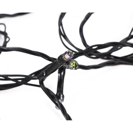 LED Diamant Lichtsnoer 24m, 200 LED's, IP44, Binnen/Buiten Gebruik
