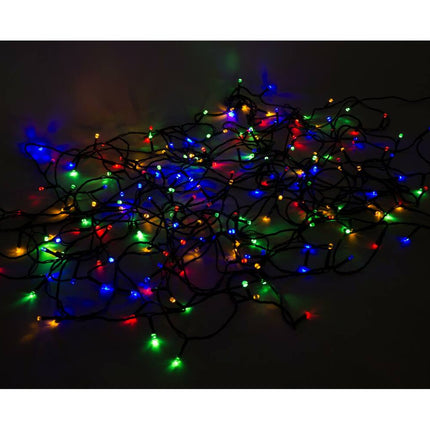 LED Diamant Lichtsnoer 24m, 200 LED's, IP44, Binnen/Buiten Gebruik