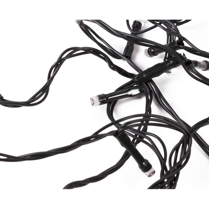 Wit LED Lichtsnoer 200 LED's, 25m, IP44, voor Binnen/Buiten Feestjes