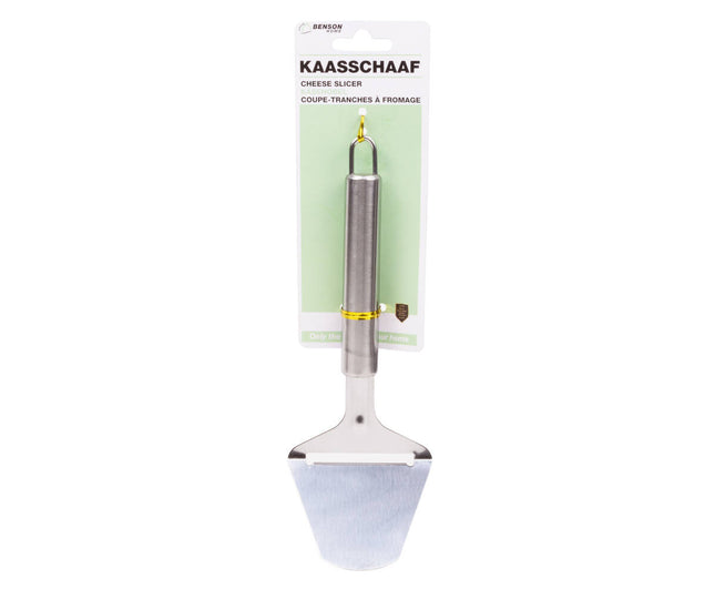 Kaasschaaf RVS 22cm - Snijd Zachte & Harde Kazen met Gemak