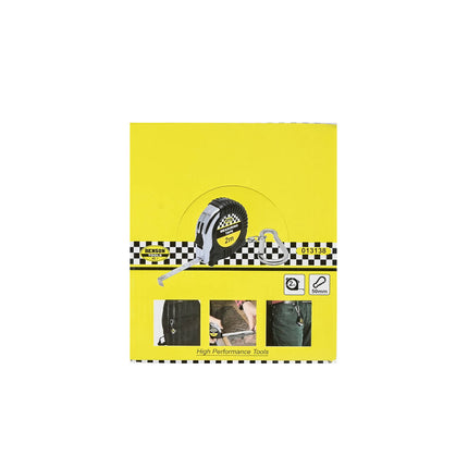 Rubberen Rolbandmaat 2m x 6mm met Karabijnhaak - Bouw & DIY