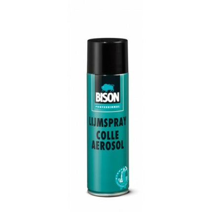 Bison Lijmspray 500ml - Sterke Hechting voor Grote Oppervlakken