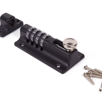 Deurschuif 120mm met Cijferslot voor Schuur- en Poortbeveiliging