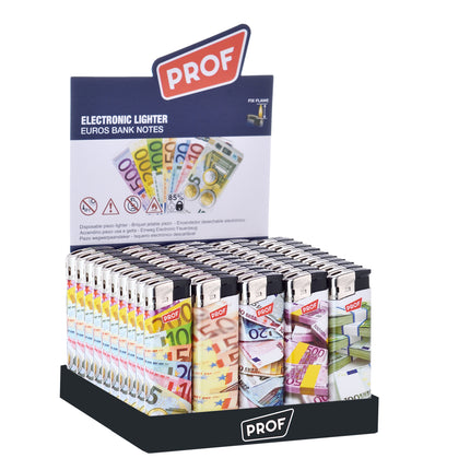 Aansteker euros bank notes – compact