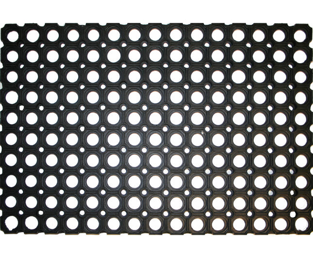 Rubberen Deurmat 60x80 cm - Anti-Slip, Voor Binnen en Buiten