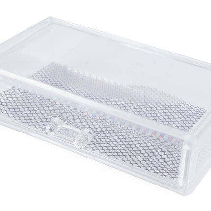 Organizer 1-lade transparant – Afmeting 18,7 x 11,7 x 5,7 cm, Materiaal PS, 5,7 cm
