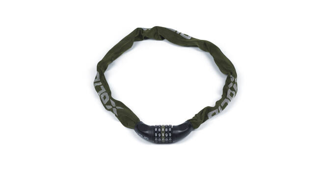 Xolid ketting cijferslot 6 x 900 mm army green