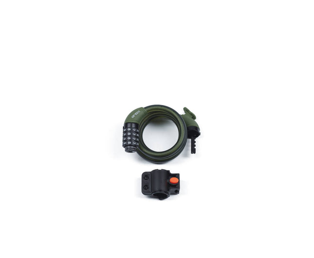 Xolid Kabel Cijferslot 12x1200mm Army Green - Veilige Fietsbescherming