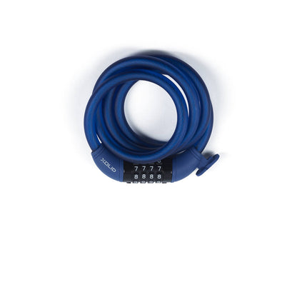 Xolid 12x1200mm Kabel Cijferslot Marine Blue - Fietsen Veiligstellen