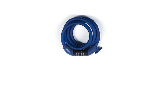 Xolid kabel cijferslot 12 x 1200 mm marine blue