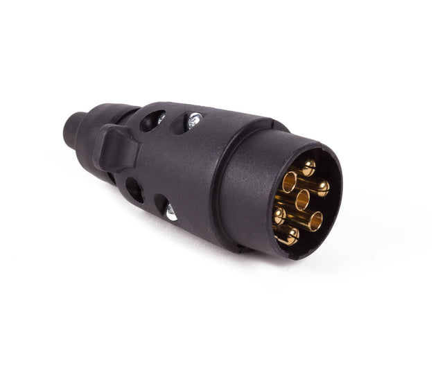 Stekker 7-polig kunststof 12V - Ideaal voor trailerverbindingen