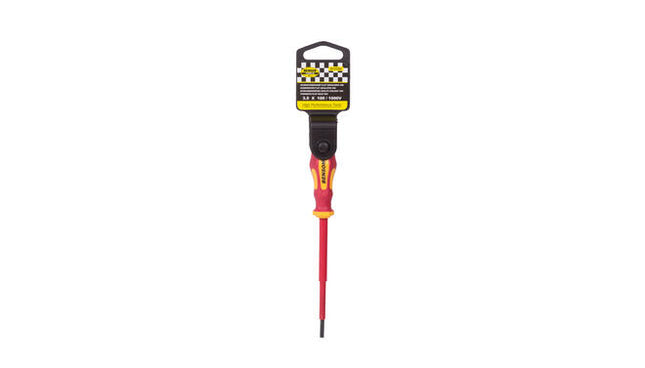 Platkop Schroevendraaier 3.5x100mm VDE 1.000V Elektrisch Werk