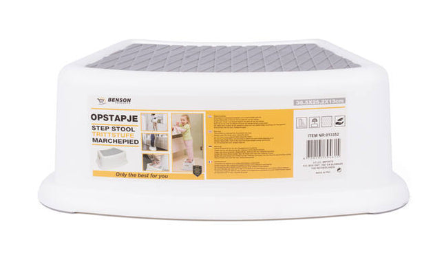 Klein Opstapje, Lichtgewicht, Antislip, 150kg Draagkracht, Voor Thuis/Reis