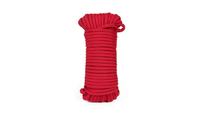 Touw paracord 3 mm x 15 mtr rood