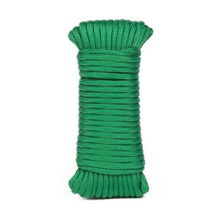 Paracord 3mm x 15m, Groen, 125kg Belastbaar, Voor Kamperen & DIY