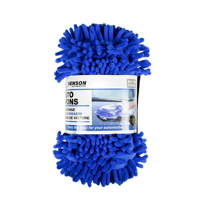 Autospons Rasta - 100% Polyester Microvezel, Insectenverwijdering, Autoreiniging