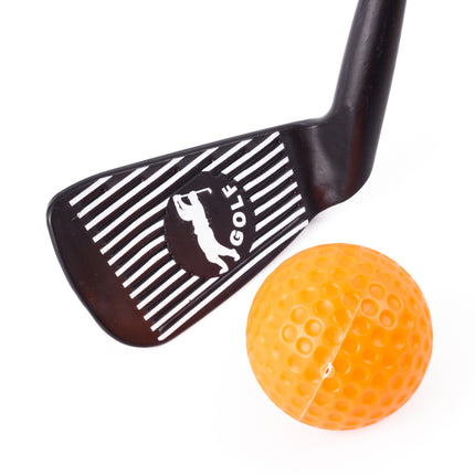 Golfset chipper + 4 ballen