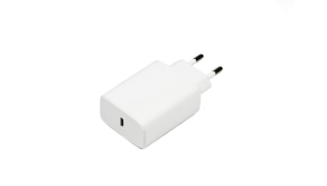 USB-C lader wit