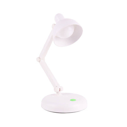 Opvouwbare Draadloze LED Bureaulamp, 120 Lumen, 6000K, Wit, USB-Optie
