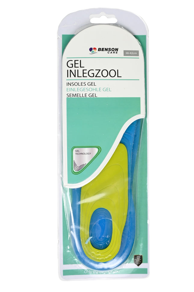Inlegzool gel maat 38-42