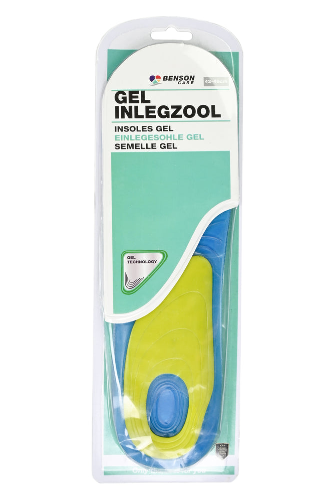 Inlegzool gel maat 42-48