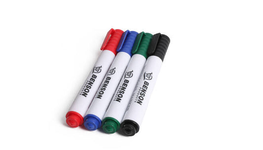 Whiteboard markers 4 dlg kleur