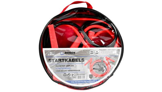 Startkabel 800A + tas 2.4 mtr kabel