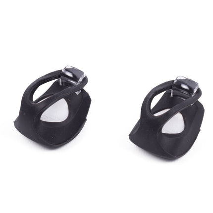 LED Fietslamp Set: Silicone, Waterdicht, 3 Lichtstanden, Inclusief Batterijen