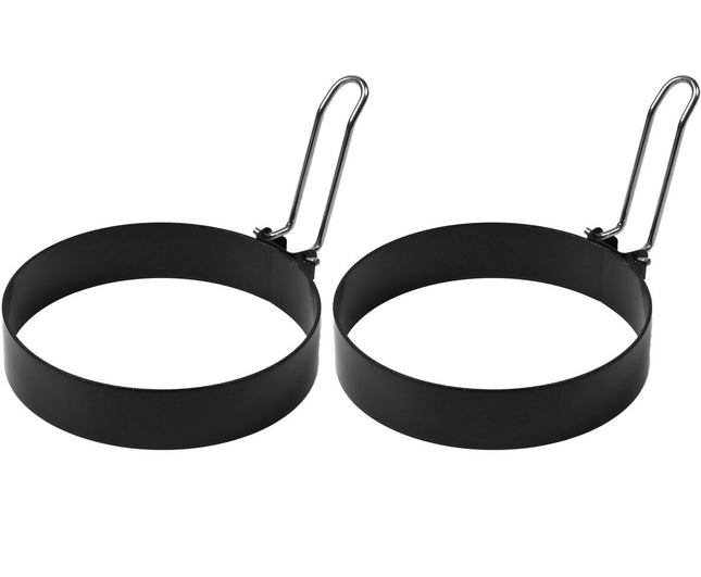 Kookring Set 2 stuks ø10 cm - Perfect voor Eitjes en Pancakes