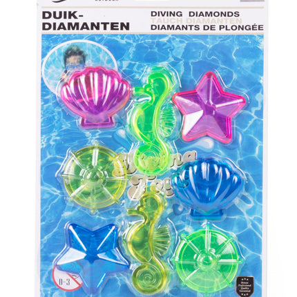 Duikspeelgoed diamanten – Voor het gebruik in helder water