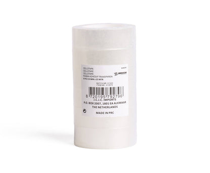 Cellotape Set 6x - 15mm x 25m, ideaal voor knutselprojecten.