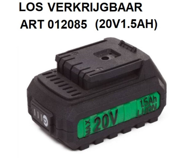 Accu Boormachine 20V 1.3 Ah Li-ion, 22 Nm Koppel, LED-Lamp, Bouwklussen